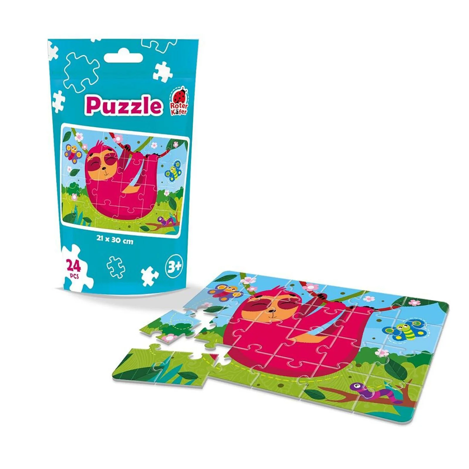 Puzzle Roter Kafer Lenes, 24 piese foto