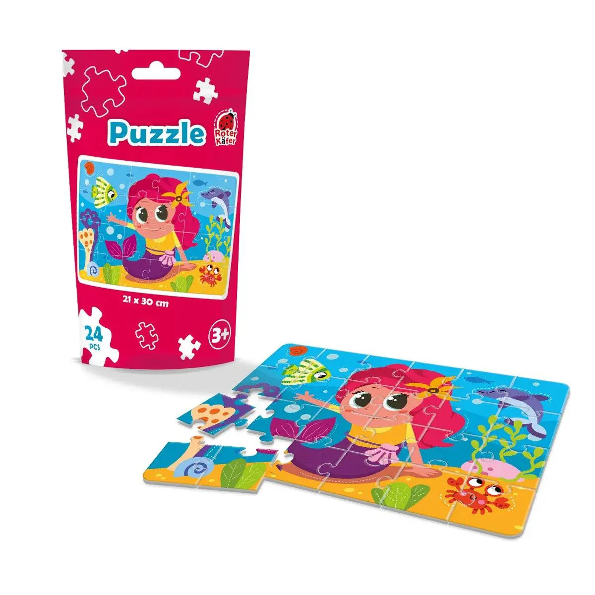 Puzzle Roter Kafer Sirena, 24 piese