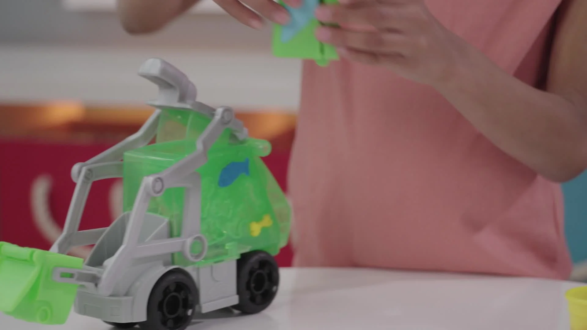 Игровой набор Play-Doh Dumpin Fun 2 в 1 Мусоровоз foto