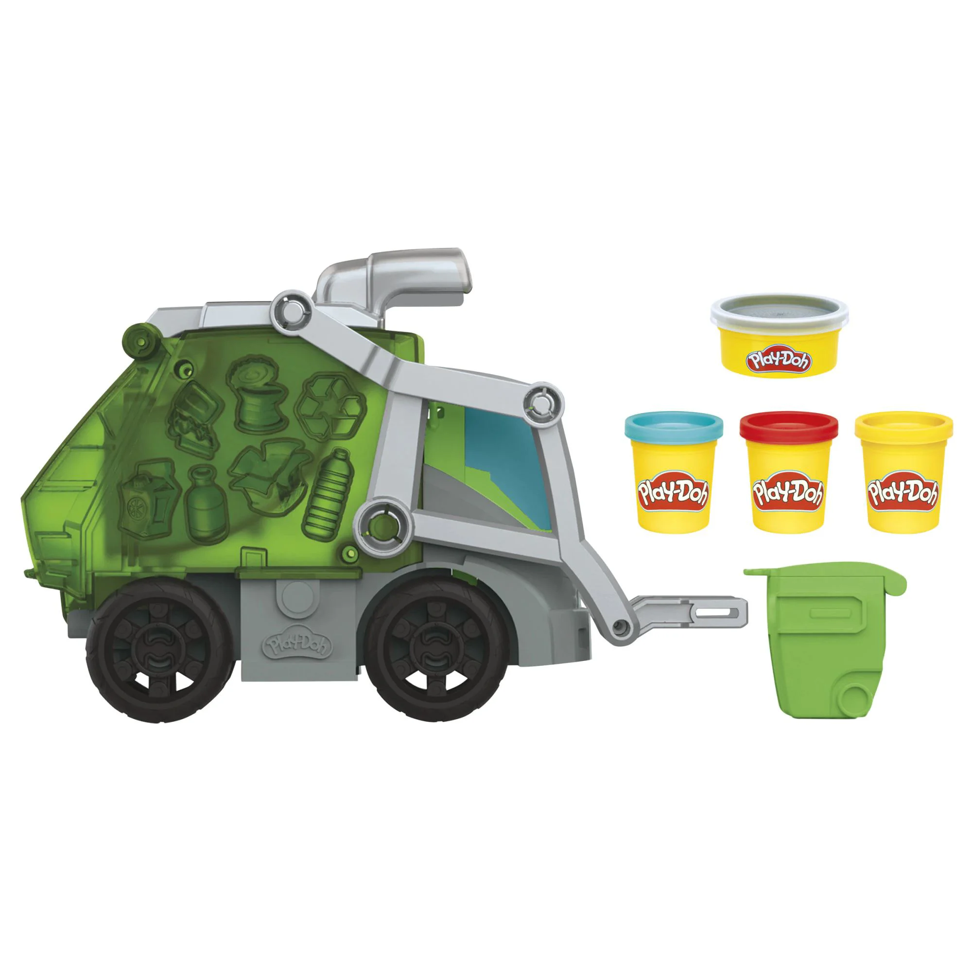 Игровой набор Play-Doh Dumpin Fun 2 в 1 Мусоровоз foto