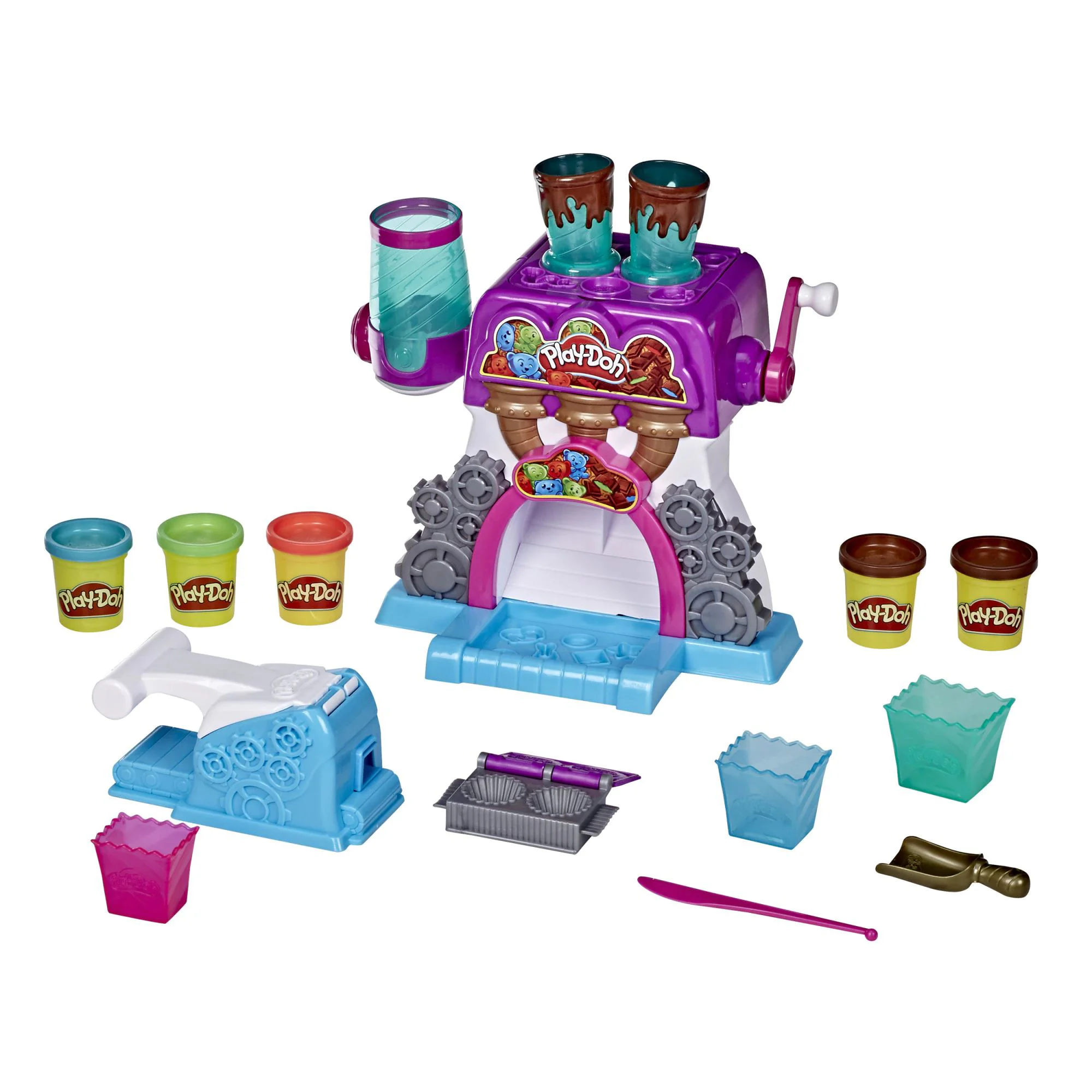 Set de plastilina Play-Doh Fabrica de ciocolata