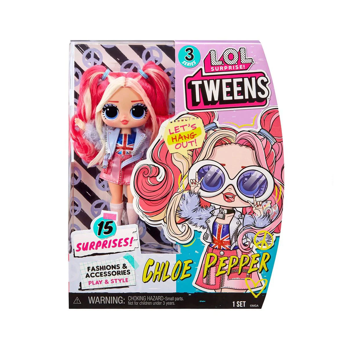 Papusa L.O.L. Surprise! seria Tweens seria 3 Chloe Pepper foto