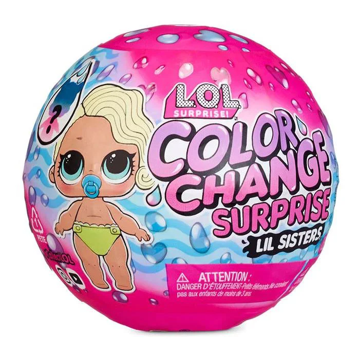 Papusica L.O.L. Surprise! Glitter Color, Change Surprise, Lil Sis foto