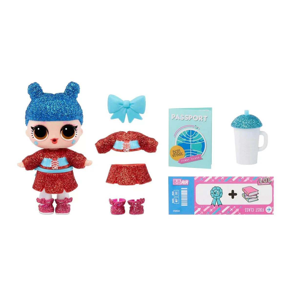 Set papusa L.O.L. Surprise! Seria World Travel foto