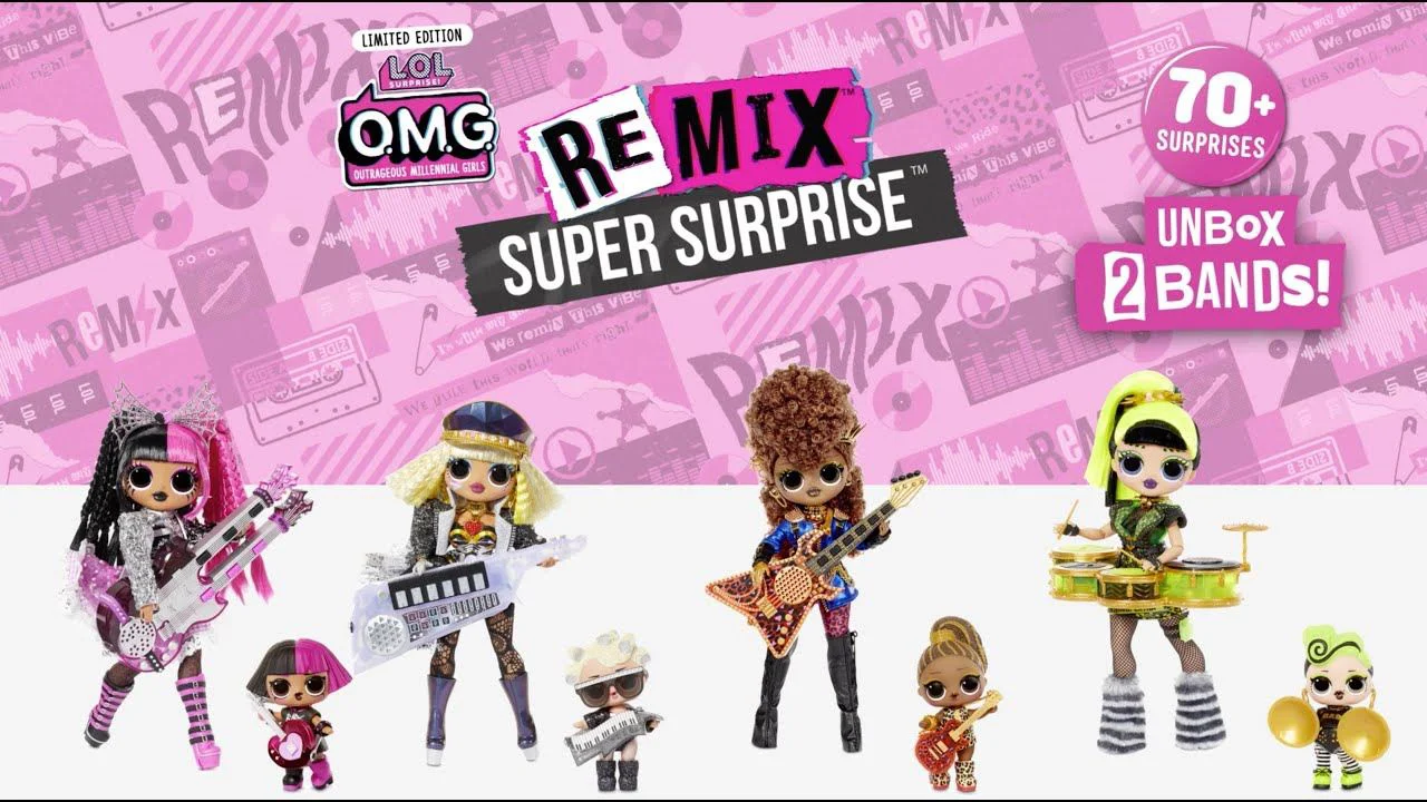 Set L.O.L. Surprise! Super Suprise, Seria Remix foto