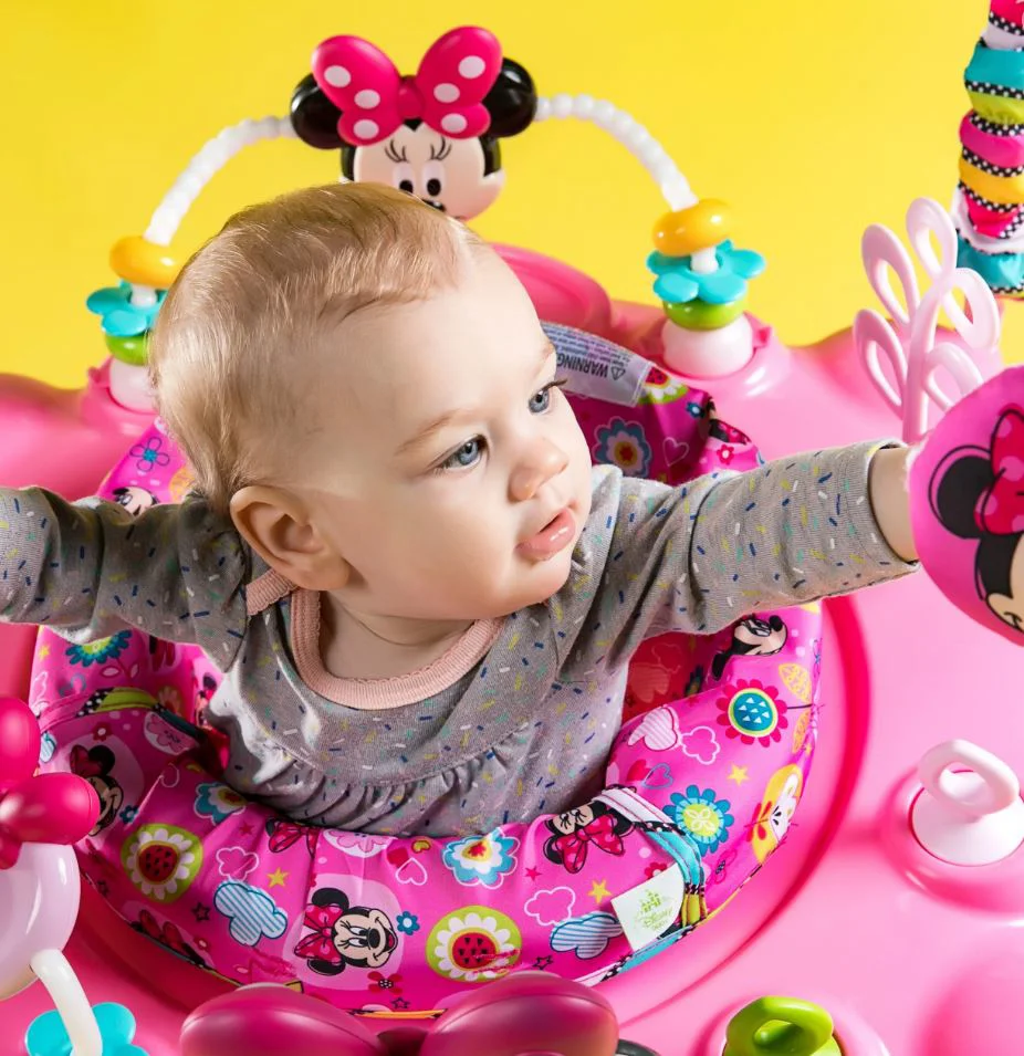 Игровой центр Bright Starts Minnie Mouse Jumper foto
