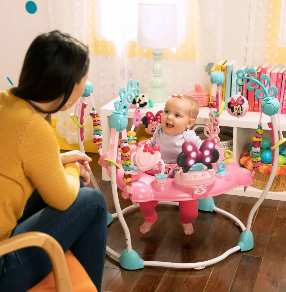 Игровой центр Bright Starts Minnie Mouse Jumper foto