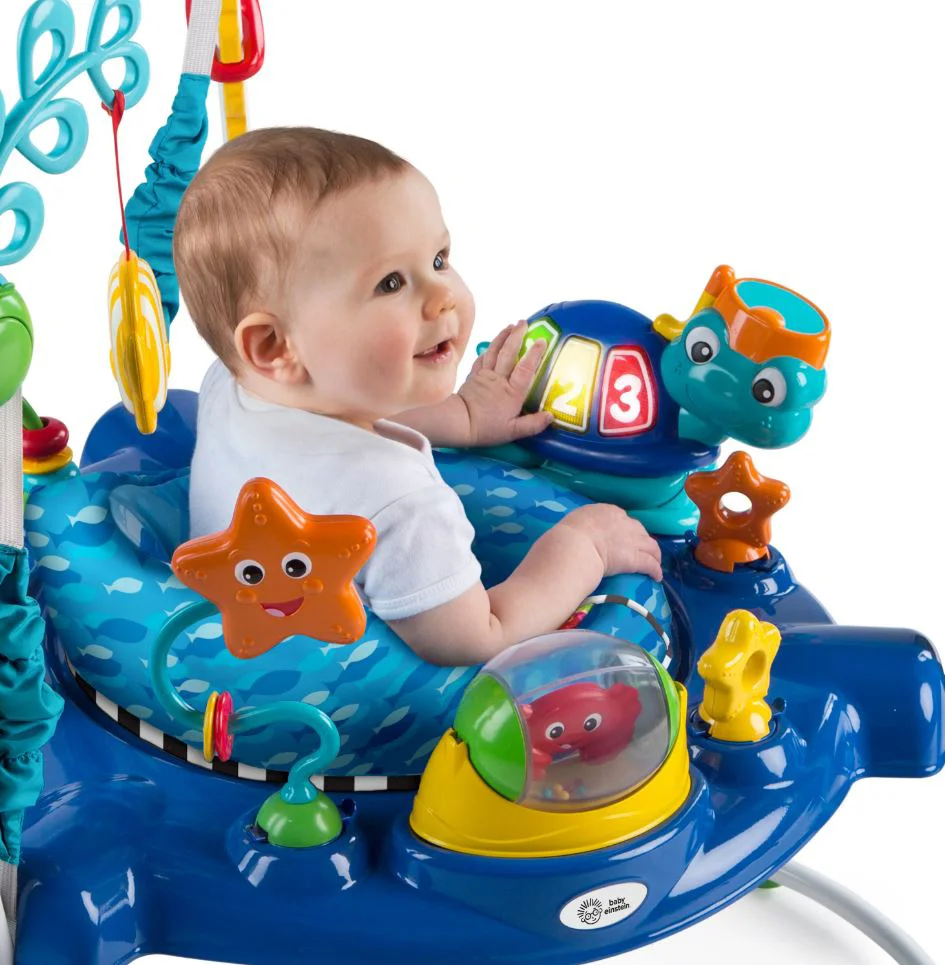 Centru de activitati Baby Einstein Neptune's Ocean Discovery Jumper