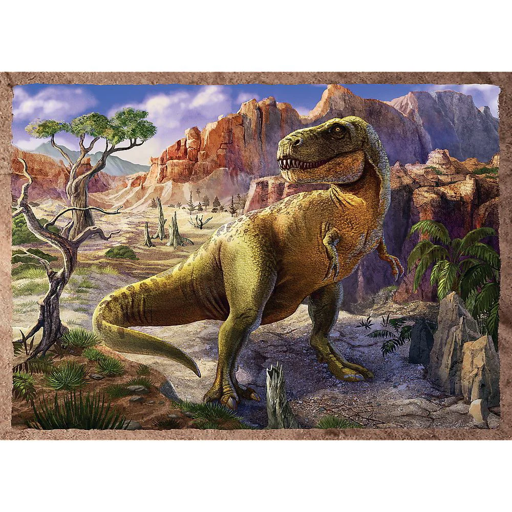 Puzzle 4 in 1 Trefl Dinozaurii interesanti