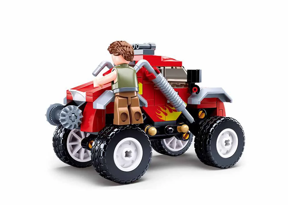 Constructor Sluban Town -Suv Rosu foto