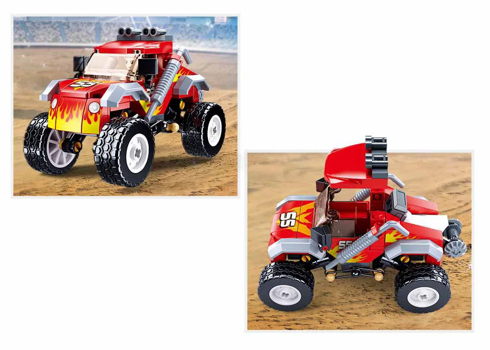 Constructor Sluban Town -Suv Rosu foto