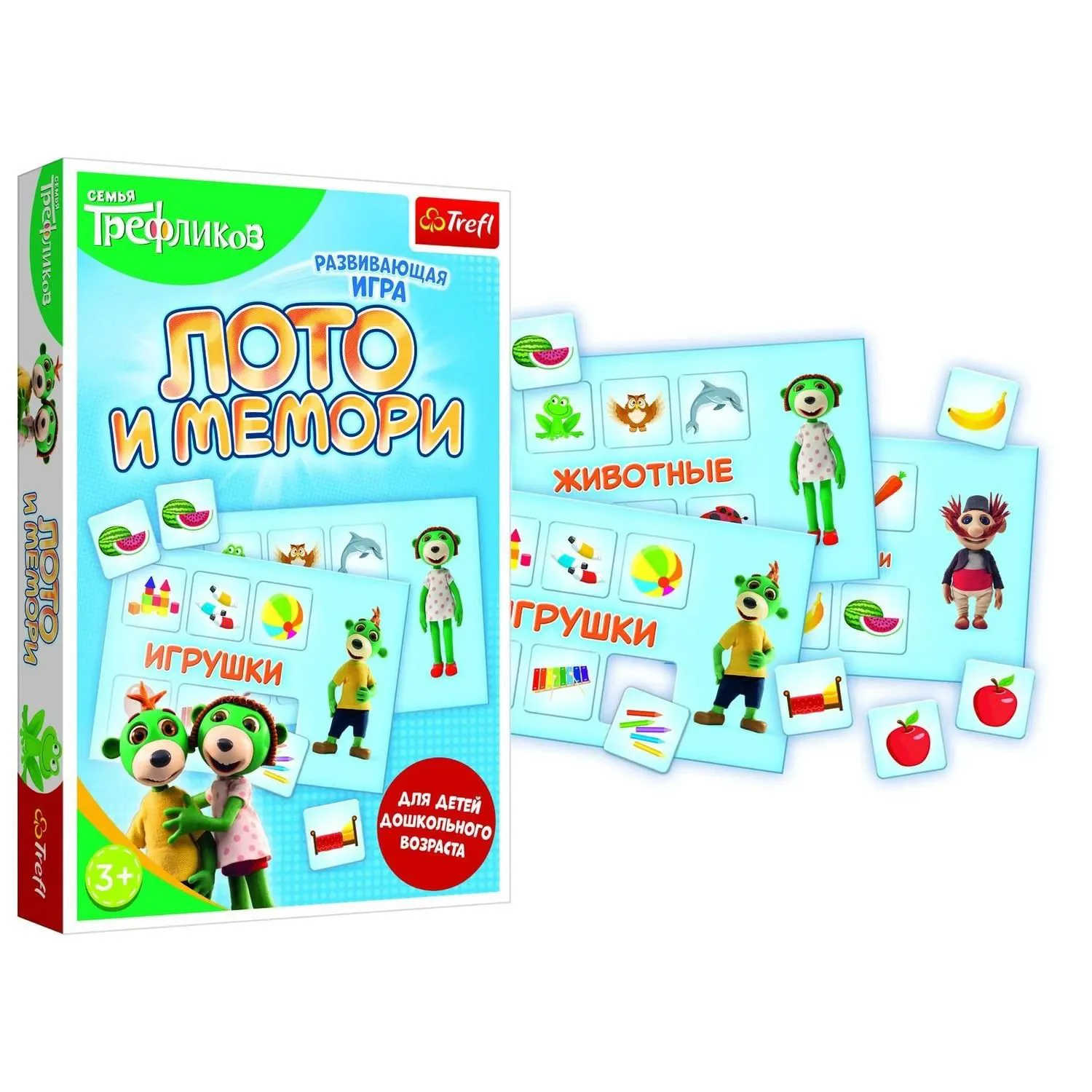 Joc educativ Trefl Lotto - Memos foto