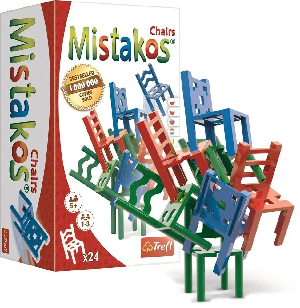 Joc de soietate Trefl Mistakos Chairs foto