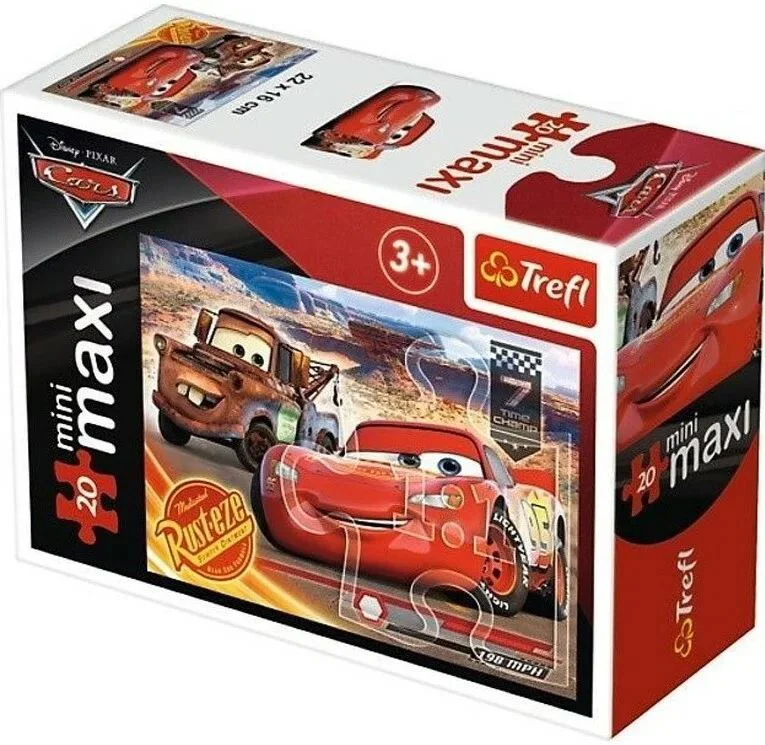 Puzzle miniMaxi Trefl Cars 3 New winners, 20 piese foto
