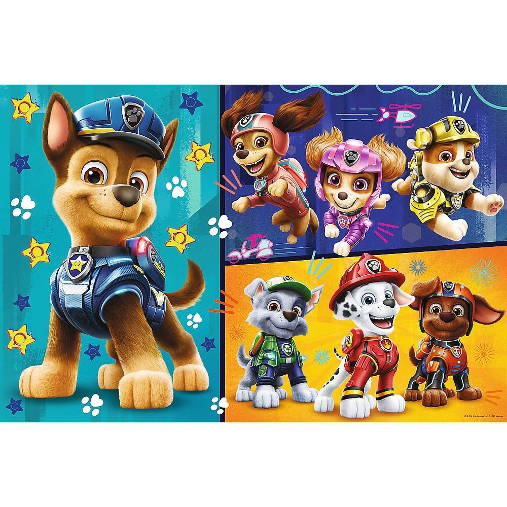 Puzzle Trefl - Happy dogs, 15 piese Giant foto
