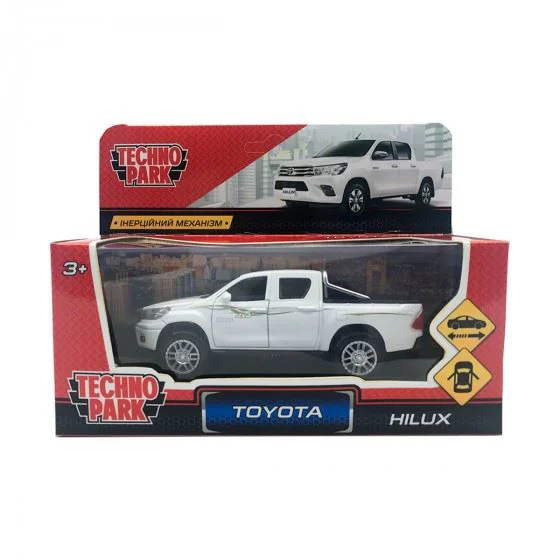Masina cu inertie Technopark Toyota Hilux, 1:32 foto