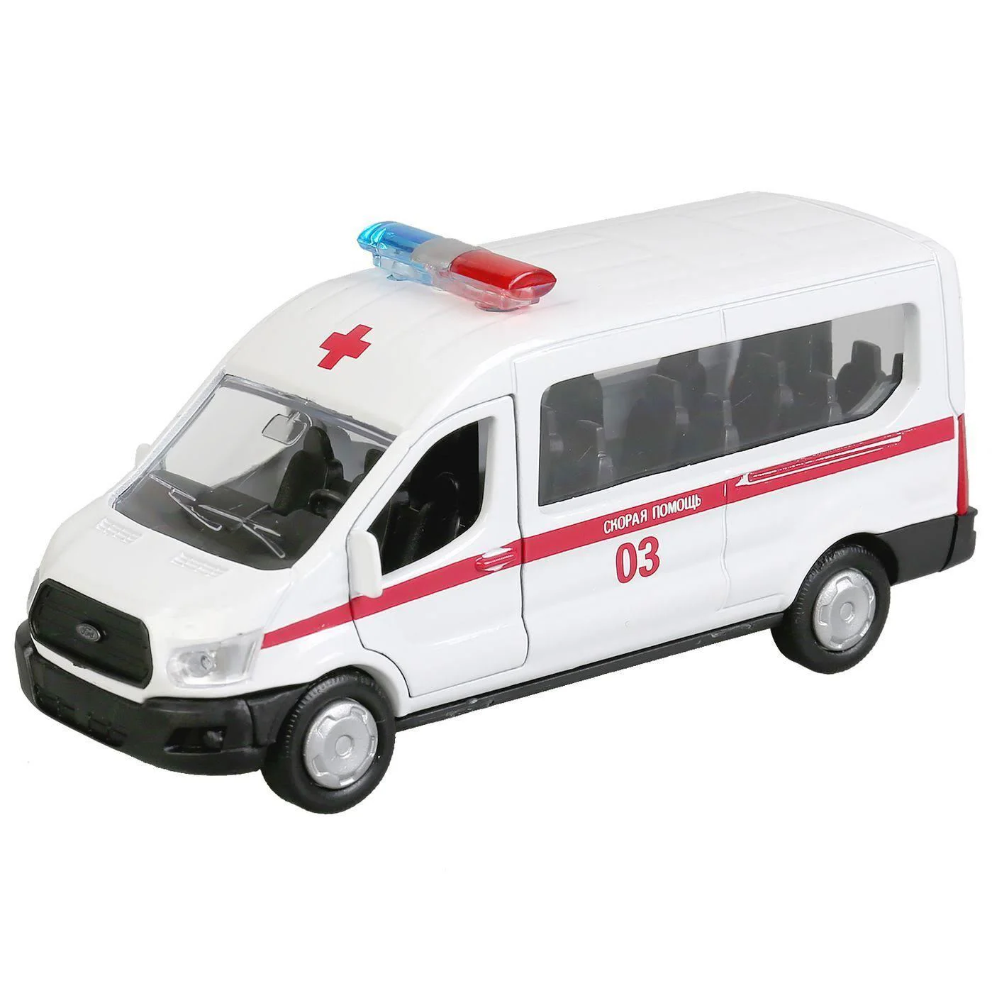 Masina cu inertie Technopark Ambulanta Ford foto