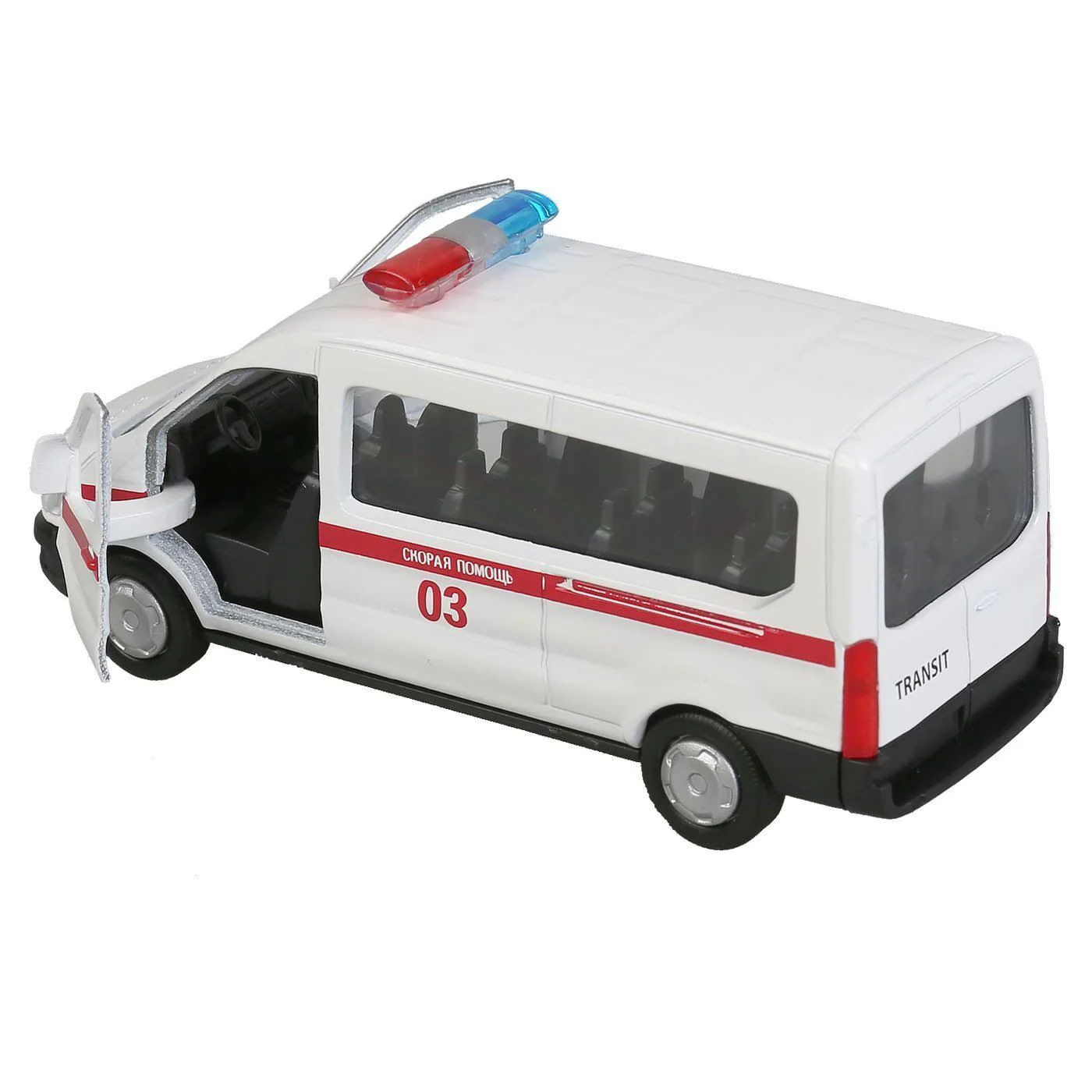 Masina cu inertie Technopark Ambulanta Ford foto