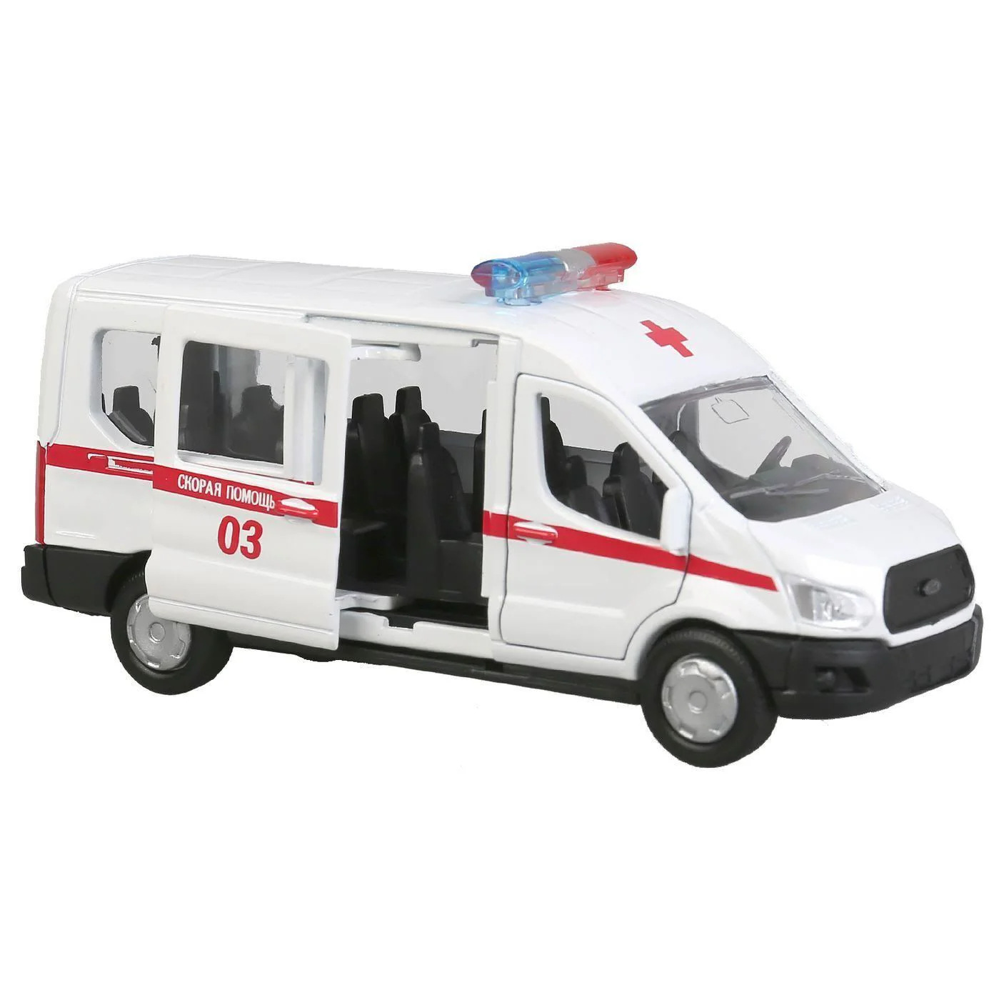 Masina cu inertie Technopark Ambulanta Ford foto