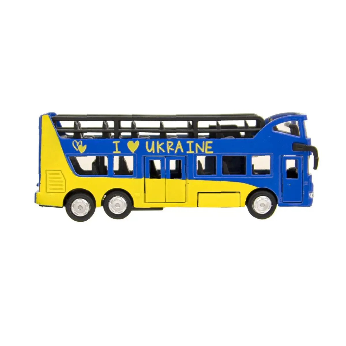 Masina cu inertie Technopark Autobuz cu 2 etaje foto