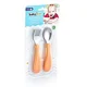 Набор столовых приборов BabyJem Orange из нержавеющей стали