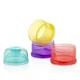 Recipient lapte praf cu 3 compartimente BabyJem Multicolor