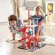 Игровой набор Hape Парковка деревянная, многоуровневая foto