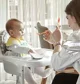 Миска с присоской и крышкой BabyJem Grey