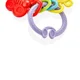 Игрушка для прорезывания зубов BabyJem Rattle Teether Фиолетовая foto