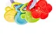 Jucarie dentitie BabyJem Rattle Teether Violet foto