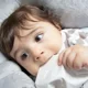 Нагрудник-бандана с игрушкой для прорезывания зубов BabyJem Коричневый