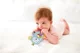 Jucarie din plus cu inele dentitie BabyJem Funny Monkey Albastra foto
