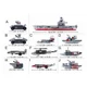 Constructor Sluban Armata 10 in 1 Aircraft Carrier foto