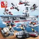 Constructor Sluban Armata 10 in 1 Aircraft Carrier foto