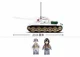 Constructor Sluban Armata T-34/85 Tanc mediu alb foto