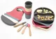 Set diversificare din silicon BabyJem Ecru, 4 piese