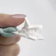 Цепочка для пустышки из ткани BabyJem Mint foto