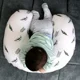 Подушка для кормления 2 в 1 BabyJem Nursing Pillow Botanic Leaves foto
