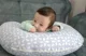 Perna pentru alaptat 2 in 1 BabyJem Nursing Pillow Albastra foto