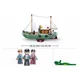 Constructor Sluban Bricks Barca de pescuit foto
