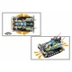 Constructor Sluban Powerbricks Masina-spion Scorpion, cu radio control foto