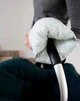Многофункциональная подушка для кормления со съемным подголовником BabyJem Mint foto