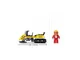 Constructor Sluban Town Snowfield Rescue Snow Mobil foto