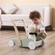 Premergator din lemn si carucior pentru papusi 2 in 1 Viga Toys PolarB