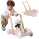 Premergator din lemn si carucior pentru papusi 2 in 1 Viga Toys PolarB