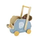 Premergator-carucior din lemn 2 in 1 Viga Toys PolarB Elefant