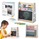 Двусторонняя доска для рисования 3 в 1 со счетами Viga toys PolarB foto