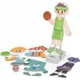 Деревянная pазвивающая игрушка на магнитах Viga Toys Одень мальчикa