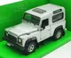 Masina din metal WELLY Land Rover Defender, 1:24