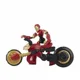Set de joaca Avengers Iron Man Blend si Flex Rider